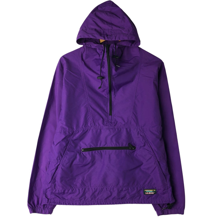Vintage LLBean Anorak Parka from the 1970'S to 1980s, size S, Women's Nylon purple type Vintage Second Hand
