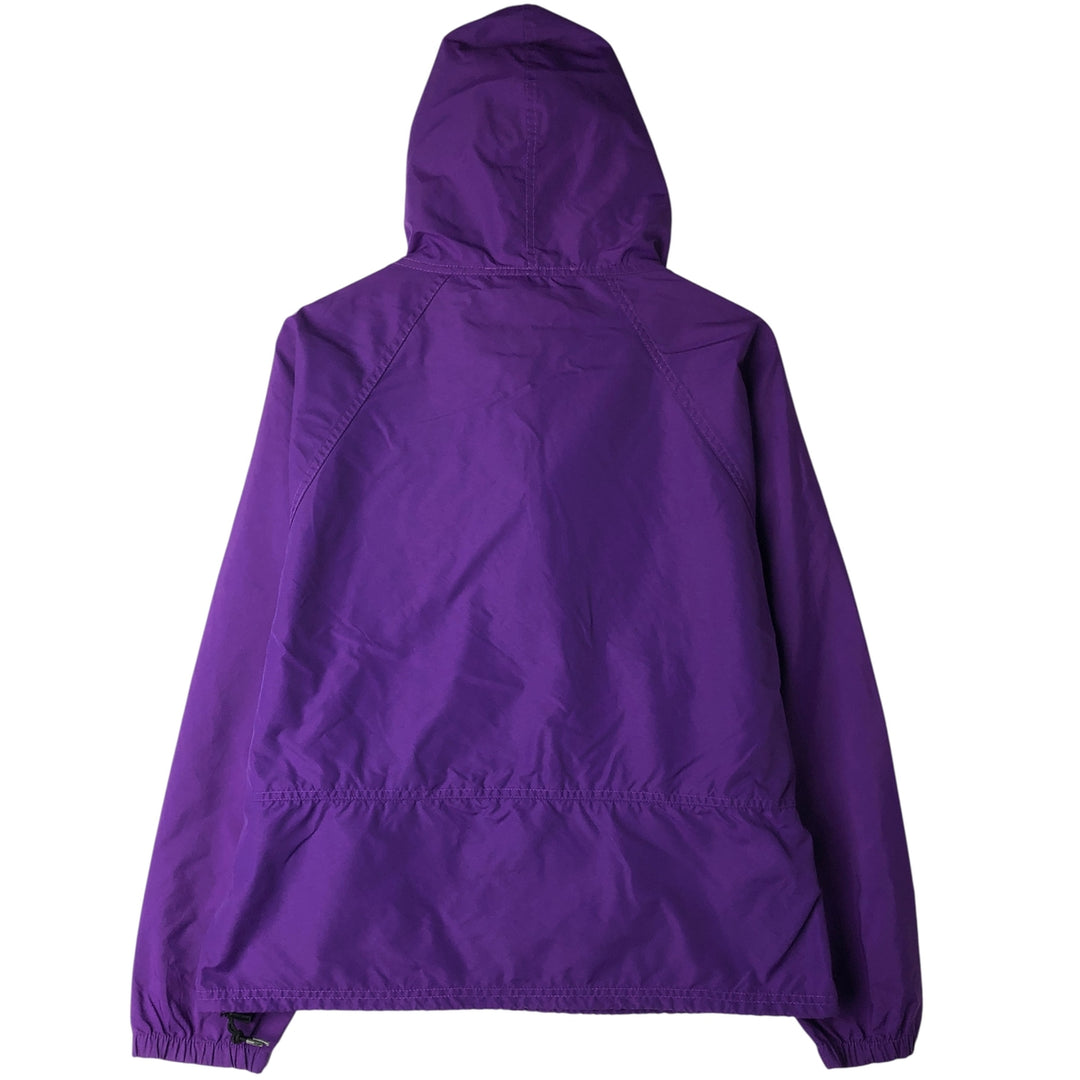 Vintage LLBean Anorak Parka from the 1970'S to 1980s, size S, Women's Nylon purple type Vintage Second Hand