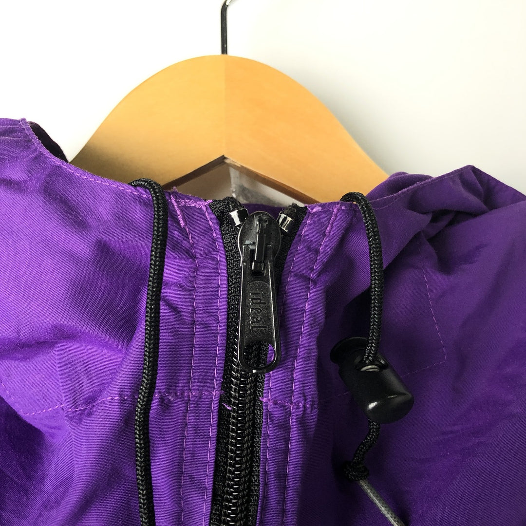 Vintage LLBean Anorak Parka from the 1970'S to 1980s, size S, Women's Nylon purple type Vintage Second Hand
