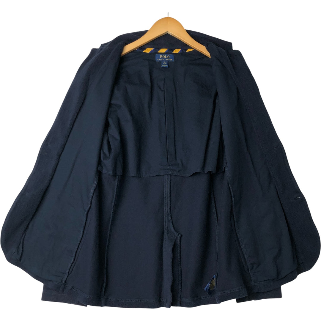 Ralph Lauren POLO RALPH LAUREN Herringbone Tailored Jacket Women's XL unclear navy blue type Vintage Second Hand