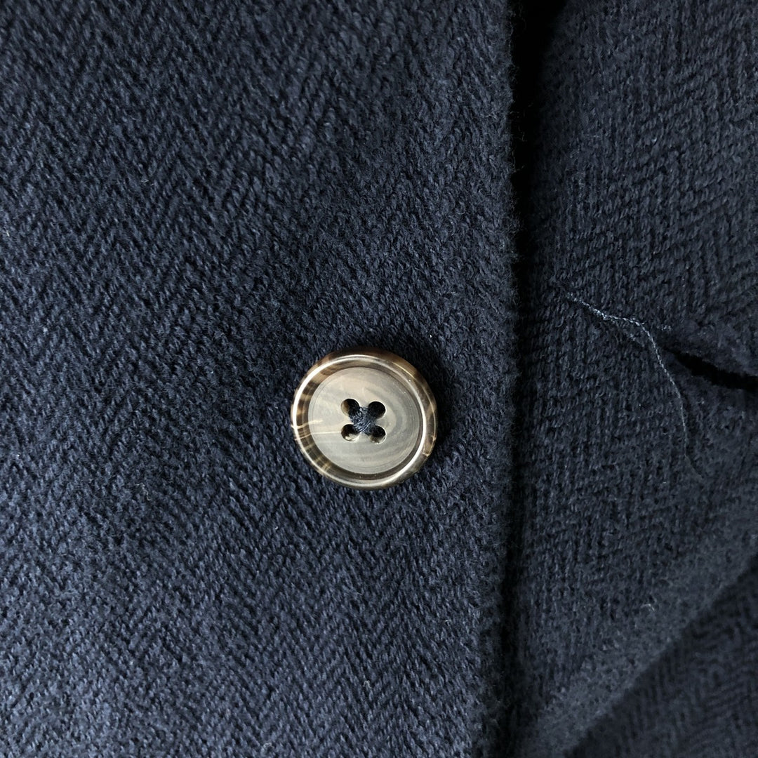Ralph Lauren POLO RALPH LAUREN Herringbone Tailored Jacket Women's XL unclear navy blue type Vintage Second Hand