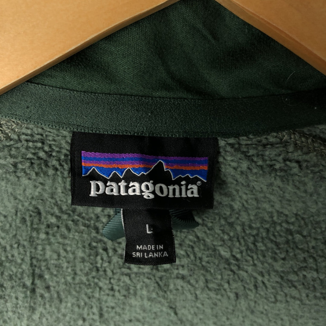 Patagonia Better Sweater Jacket 25543FA22 Fleece Jacket, Women's Size L recycled polyester Khaki type sage green Vintage Second Hand