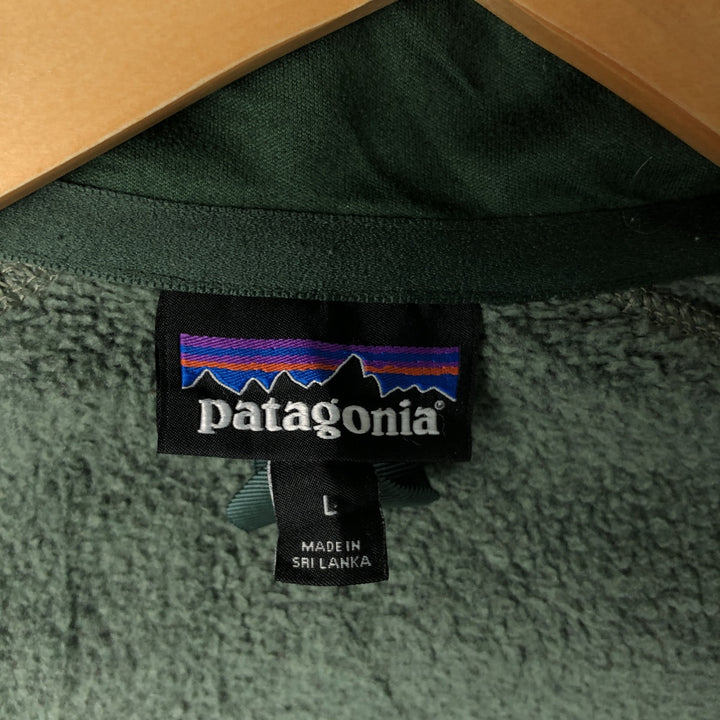 Patagonia Better Sweater Jacket 25543FA22 Fleece Jacket, Women's Size L recycled polyester Khaki type sage green Vintage Second Hand