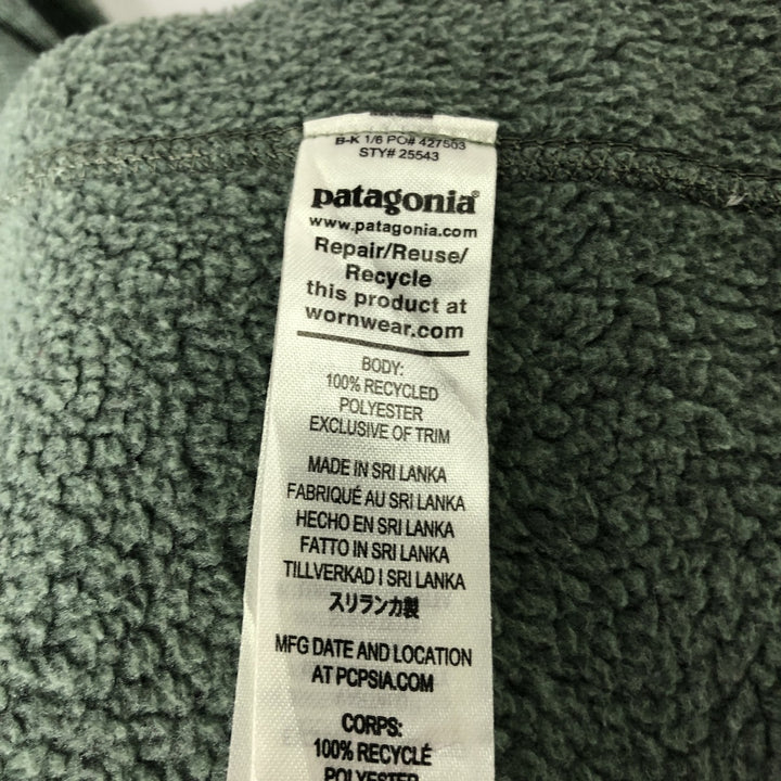 Patagonia Better Sweater Jacket 25543FA22 Fleece Jacket, Women's Size L recycled polyester Khaki type sage green Vintage Second Hand