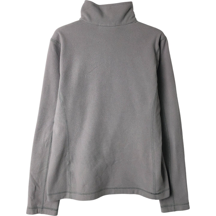 Patagonia Micro D 26278SP17 Half-Zip Fleece Pullover, Women's Size Medium polyester gray type Vintage Second Hand