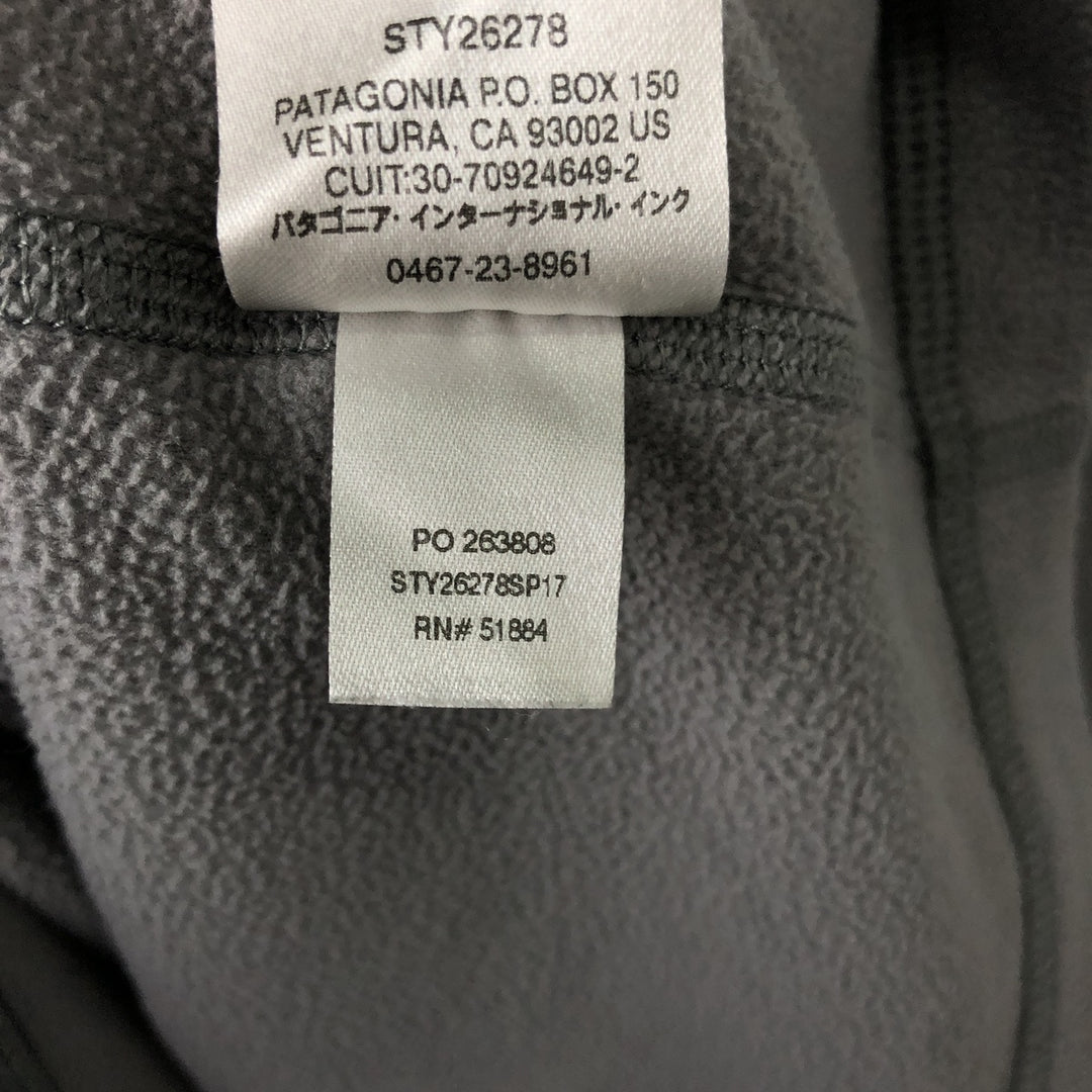 Patagonia Micro D 26278SP17 Half-Zip Fleece Pullover, Women's Size Medium polyester gray type Vintage Second Hand