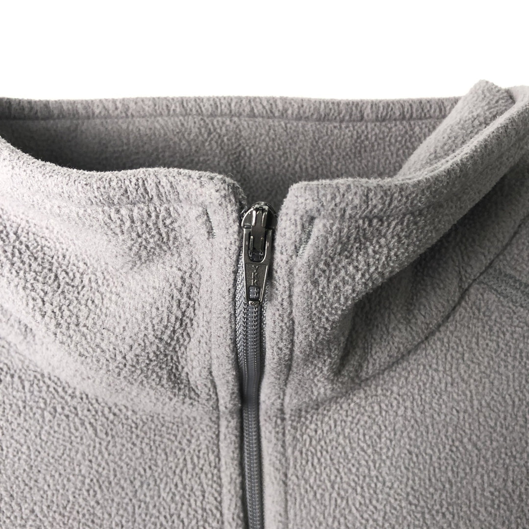 Patagonia Micro D 26278SP17 Half-Zip Fleece Pullover, Women's Size Medium polyester gray type Vintage Second Hand