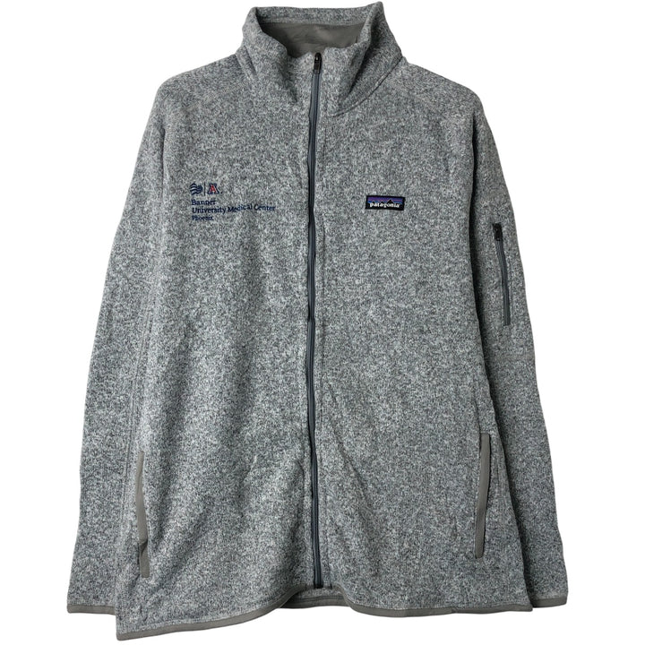 Patagonia Better Sweater Jacket 25543SP21 Fleece Jacket, Women's XL recycled polyester gray type Vintage Second Hand