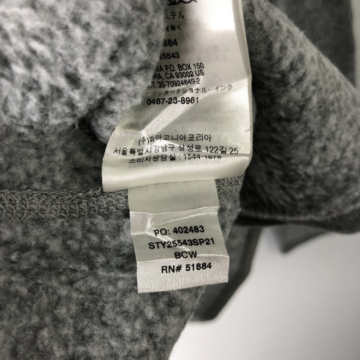 Patagonia Better Sweater Jacket 25543SP21 Fleece Jacket, Women's XL recycled polyester gray type Vintage Second Hand
