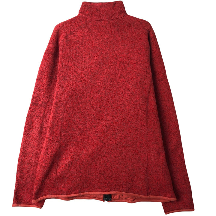 Patagonia Better Sweater Jacket 25542FA15 Remake Fleece Jacket, Women's Size XL polyester red type Vintage Second Hand