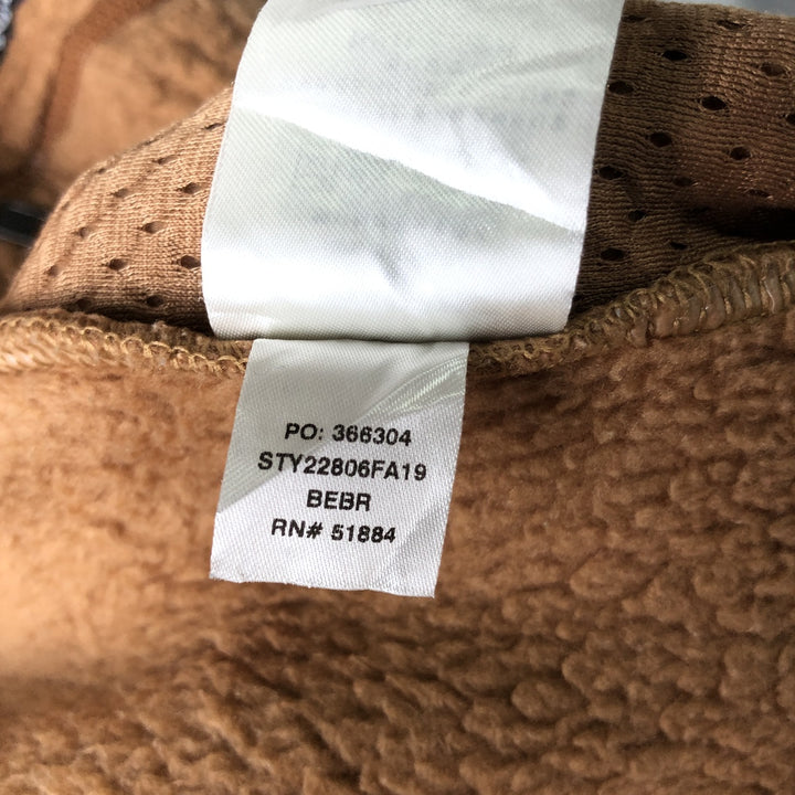 Patagonia Retro Pile Hoody 22806FA19 Fleece Full-Zip Hoodie, Women's, Size L recycled polyester brown type Vintage Second Hand