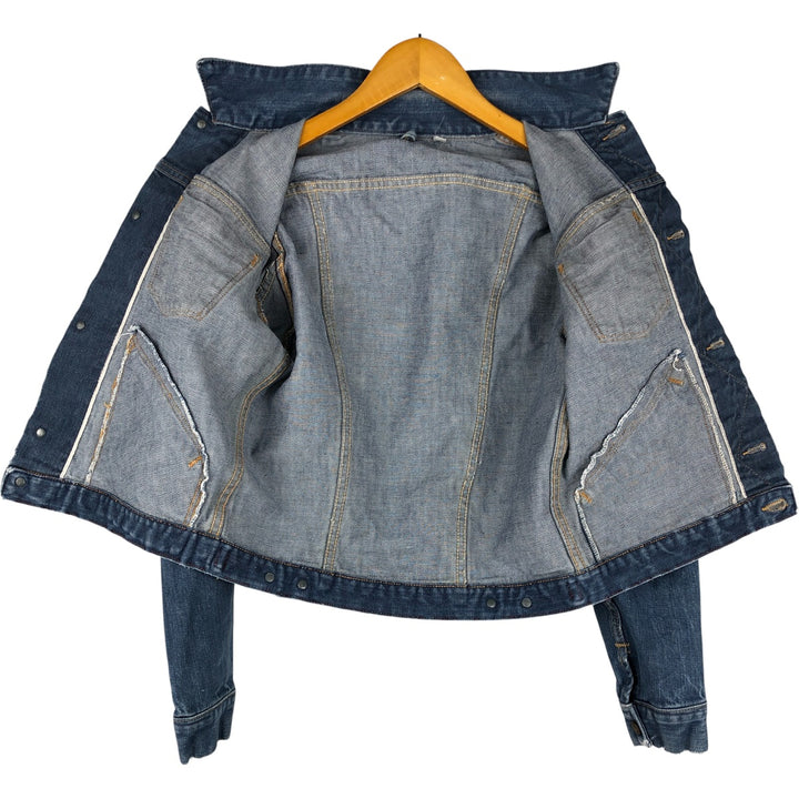 Vintage Wrangler denim jacket, size S, men's size S unclear blue type Vintage Second Hand