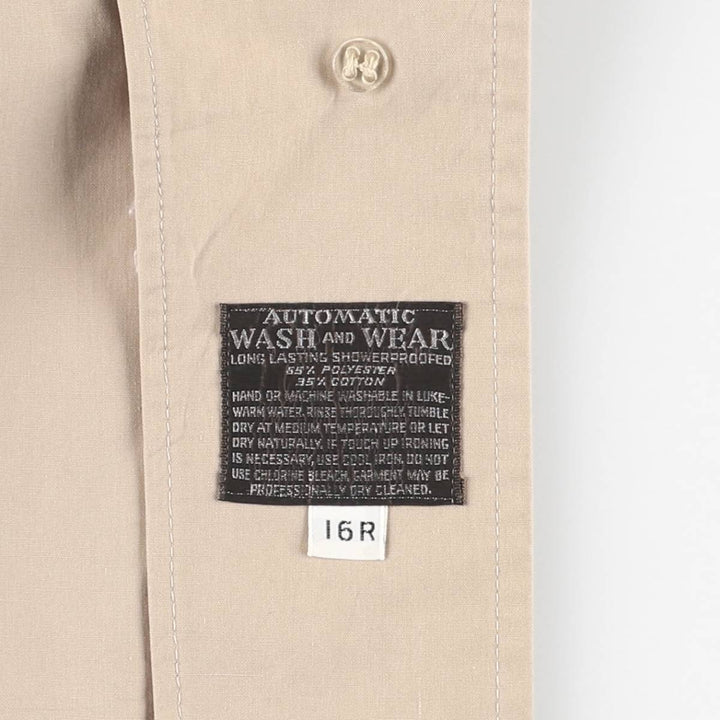 Brooks Brothers Est.1818 Balmacaan Coat, Women's, Size XL polyester Beige type Vintage Second Hand