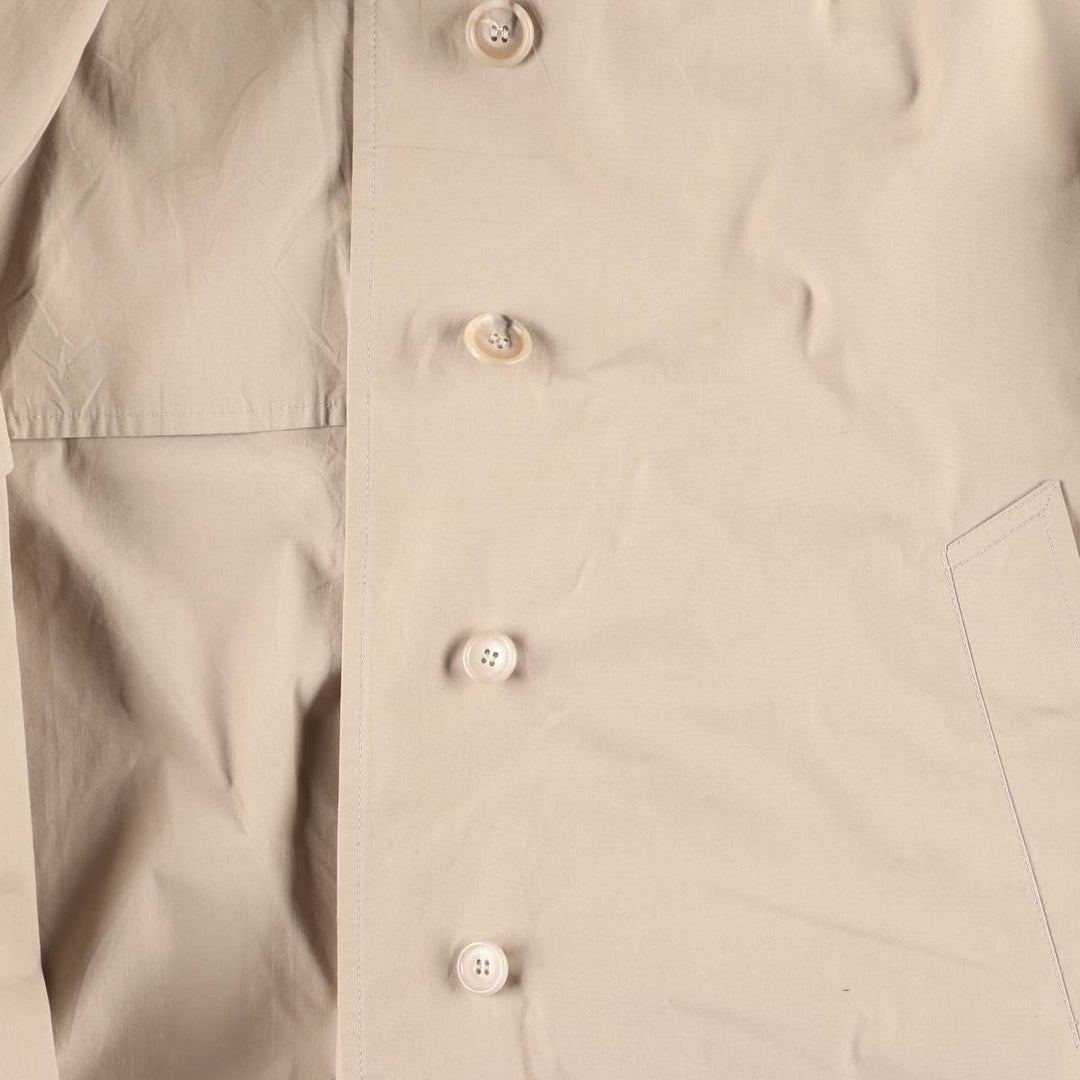 Brooks Brothers Est.1818 Balmacaan Coat, Women's, Size XL polyester Beige type Vintage Second Hand