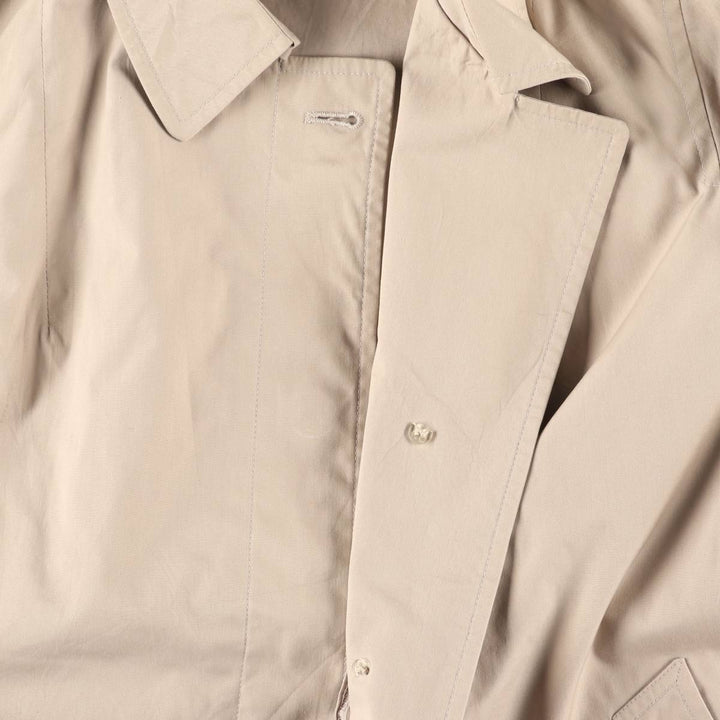 Brooks Brothers Est.1818 Balmacaan Coat, Women's, Size XL polyester Beige type Vintage Second Hand