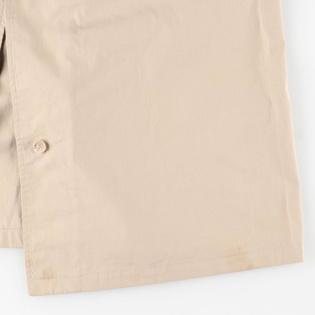 Brooks Brothers Est.1818 Balmacaan Coat, Women's, Size XL polyester Beige type Vintage Second Hand