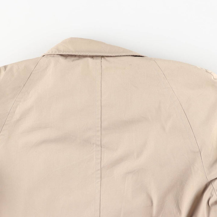 Brooks Brothers Est.1818 Balmacaan Coat, Women's, Size XL polyester Beige type Vintage Second Hand