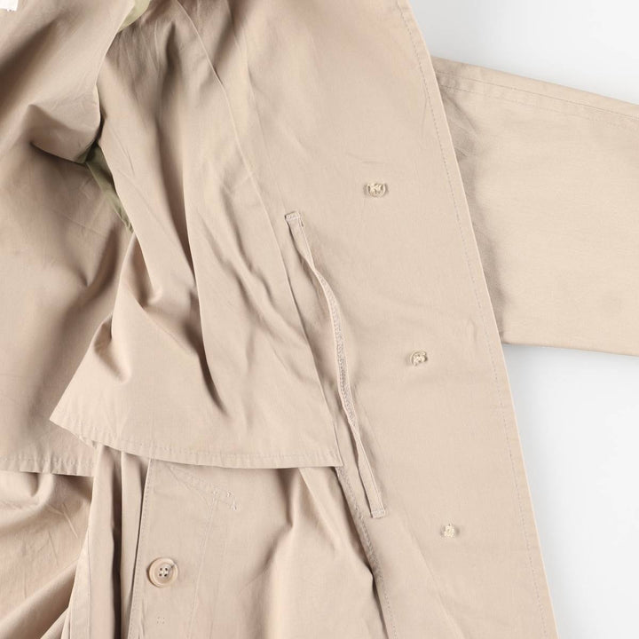 Brooks Brothers Est.1818 Balmacaan Coat, Women's, Size XL polyester Beige type Vintage Second Hand