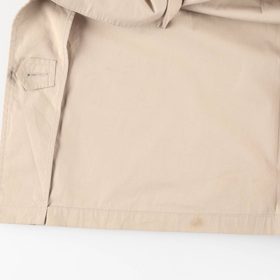 Brooks Brothers Est.1818 Balmacaan Coat, Women's, Size XL polyester Beige type Vintage Second Hand
