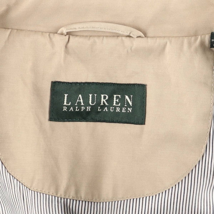 Ralph Lauren Lauren Lauren Half Coat Men's Size M cotton Beige type Vintage Second Hand