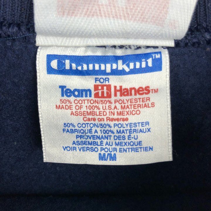 Vintage 90'S Hanes NFL Chicago Bears print sweatshirt, size M, men's cotton navy blue type Vintage Second Hand