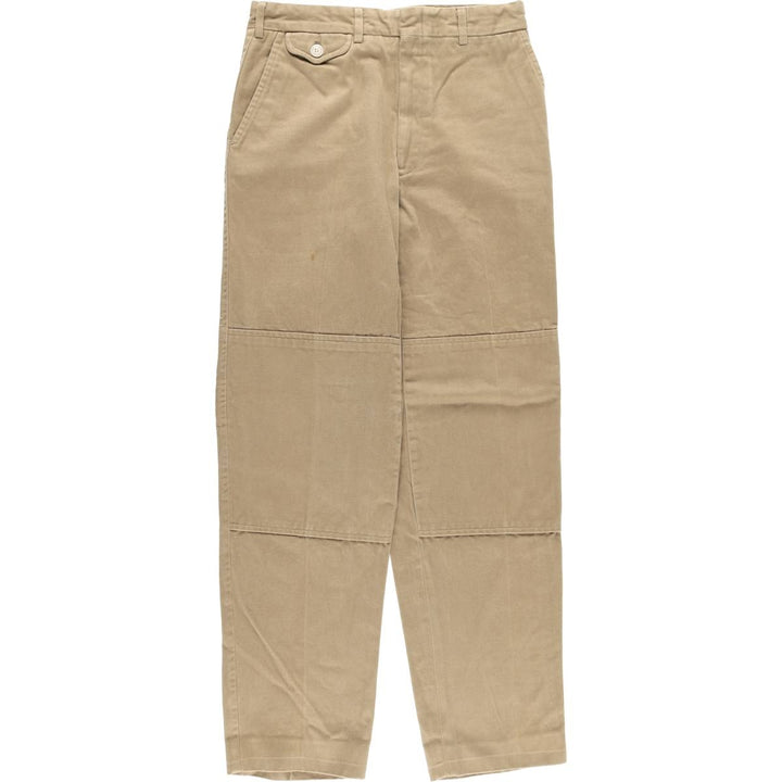 Vintage Ralph Lauren POLO by Ralph Lauren cotton pants, women's size L (w29). unclear beige type brown Vintage Second Hand