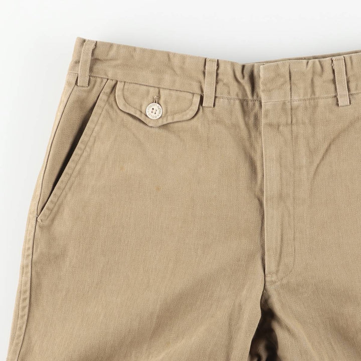 Vintage Ralph Lauren POLO by Ralph Lauren cotton pants, women's size L (w29). unclear beige type brown Vintage Second Hand