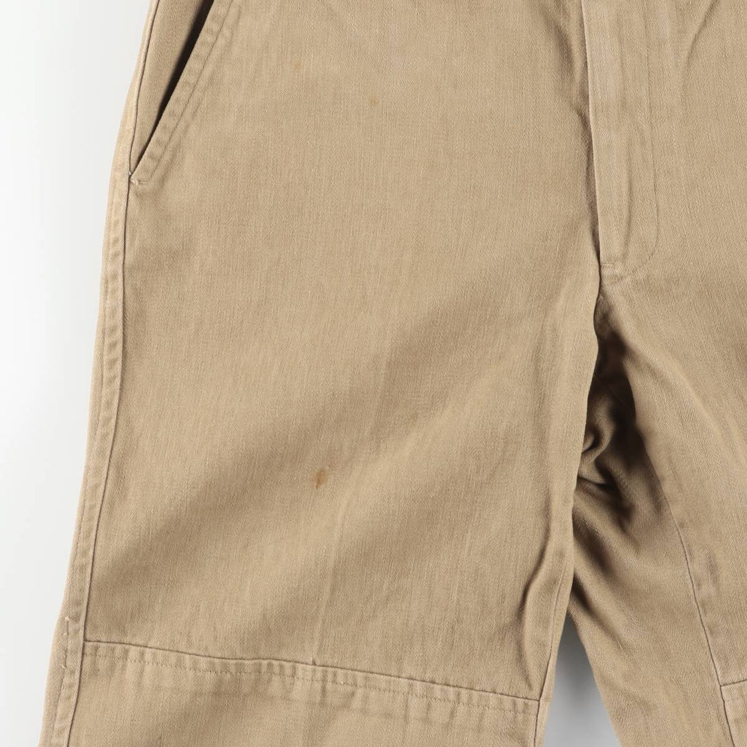 Vintage Ralph Lauren POLO by Ralph Lauren cotton pants, women's size L (w29). unclear beige type brown Vintage Second Hand