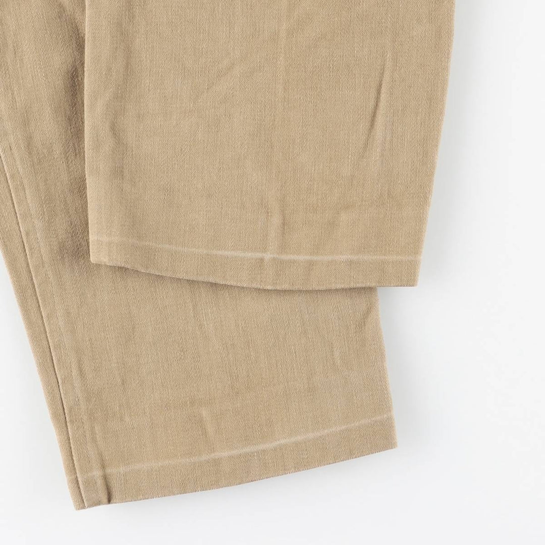 Vintage Ralph Lauren POLO by Ralph Lauren cotton pants, women's size L (w29). unclear beige type brown Vintage Second Hand