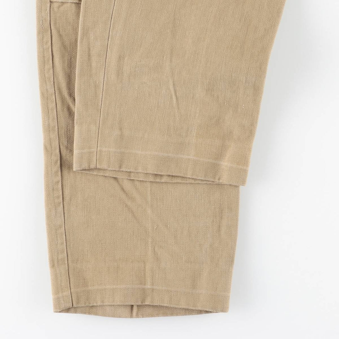 Vintage Ralph Lauren POLO by Ralph Lauren cotton pants, women's size L (w29). unclear beige type brown Vintage Second Hand