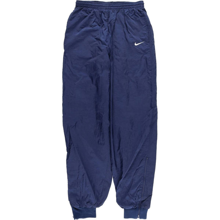 90'S Nike Nylon Pants, Shaka Shaka Pants, Men's M Size, Vintage Nylon navy blue type Vintage Second Hand
