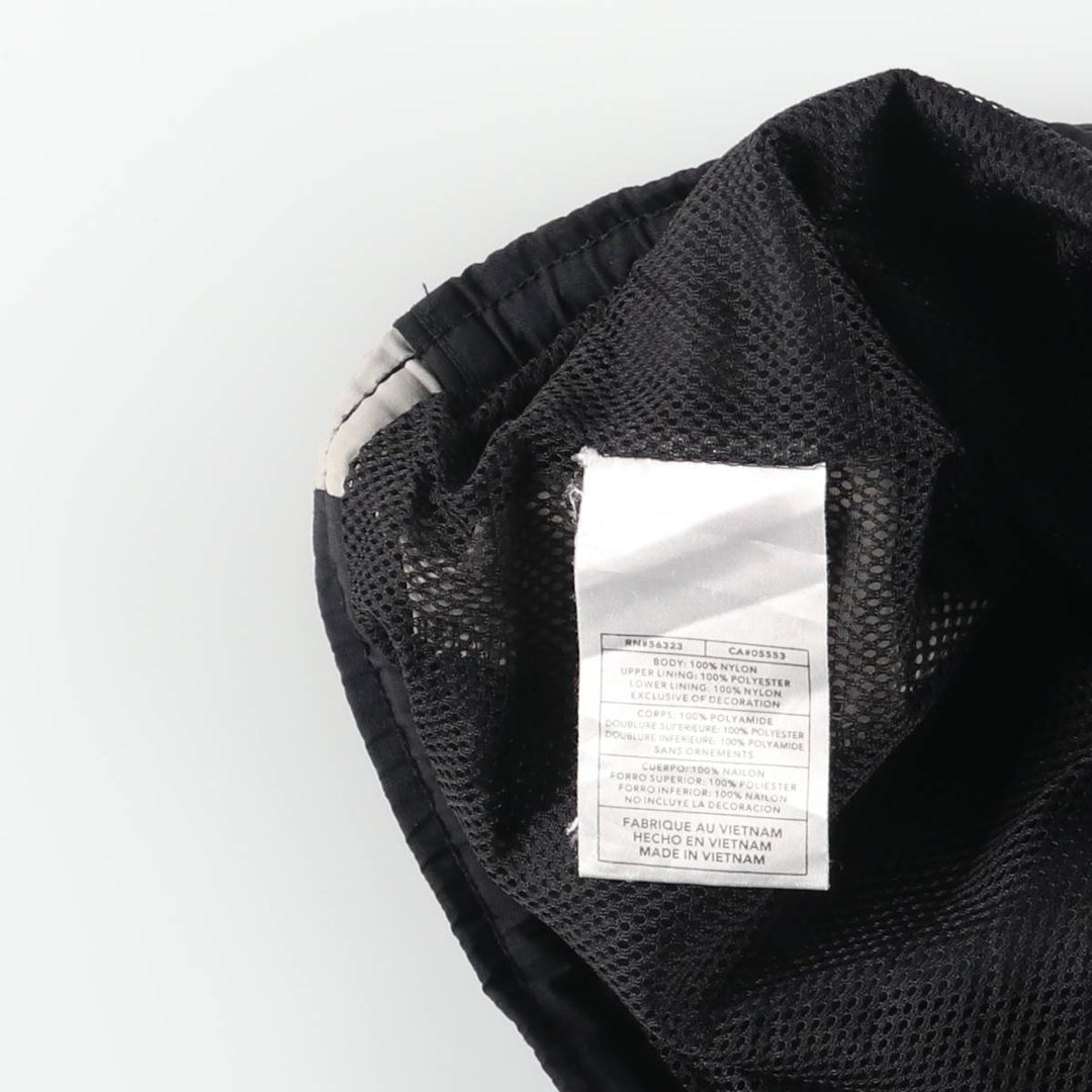 00'S Nike Nylon Pants, Shaka Shaka Pants, Men's M size Nylon black type Vintage Second Hand
