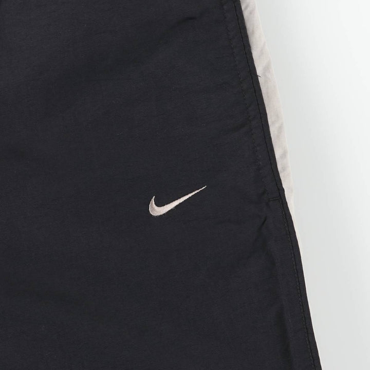 00'S Nike Nylon Pants, Shaka Shaka Pants, Men's M size Nylon black type Vintage Second Hand