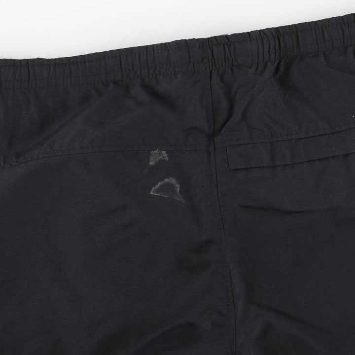 00'S Nike Nylon Pants, Shaka Shaka Pants, Men's M size Nylon black type Vintage Second Hand