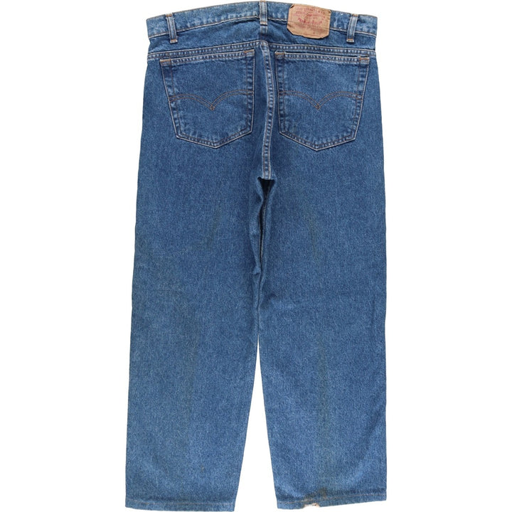 Levi's 505-0290 Tapered Denim Pants, Made in USA, Men's Size 34 (equivalent) cotton blue type Vintage Second Hand