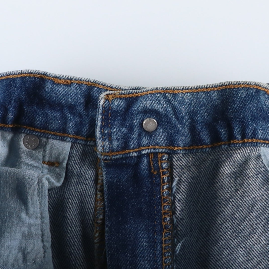 Levi's 505-0290 Tapered Denim Pants, Made in USA, Men's Size 34 (equivalent) cotton blue type Vintage Second Hand
