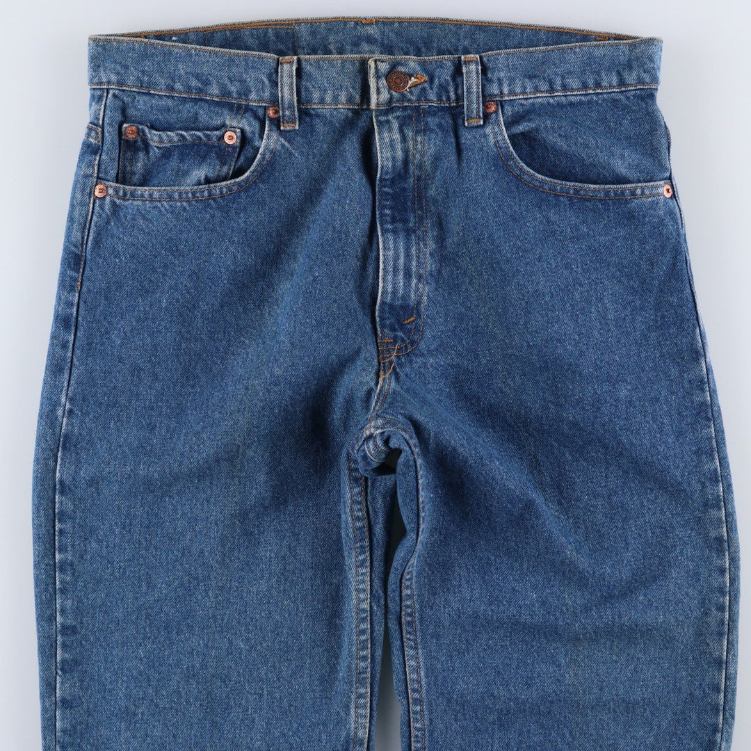 Levi's 505-0290 Tapered Denim Pants, Made in USA, Men's Size 34 (equivalent) cotton blue type Vintage Second Hand