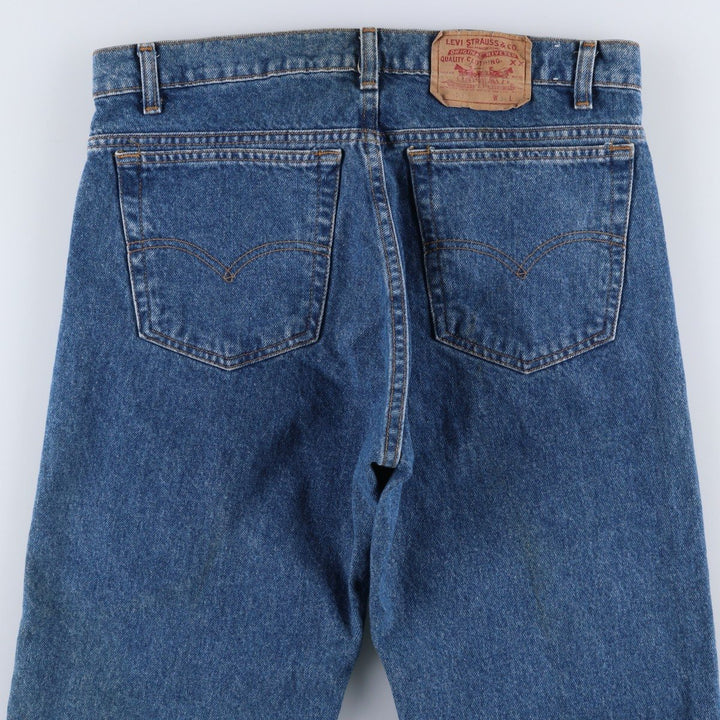 Levi's 505-0290 Tapered Denim Pants, Made in USA, Men's Size 34 (equivalent) cotton blue type Vintage Second Hand