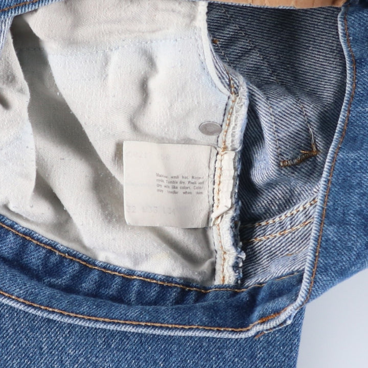 Levi's 505-0217 Straight Denim Pants, Made in USA, Men's Size W31 cotton blue type Vintage Second Hand