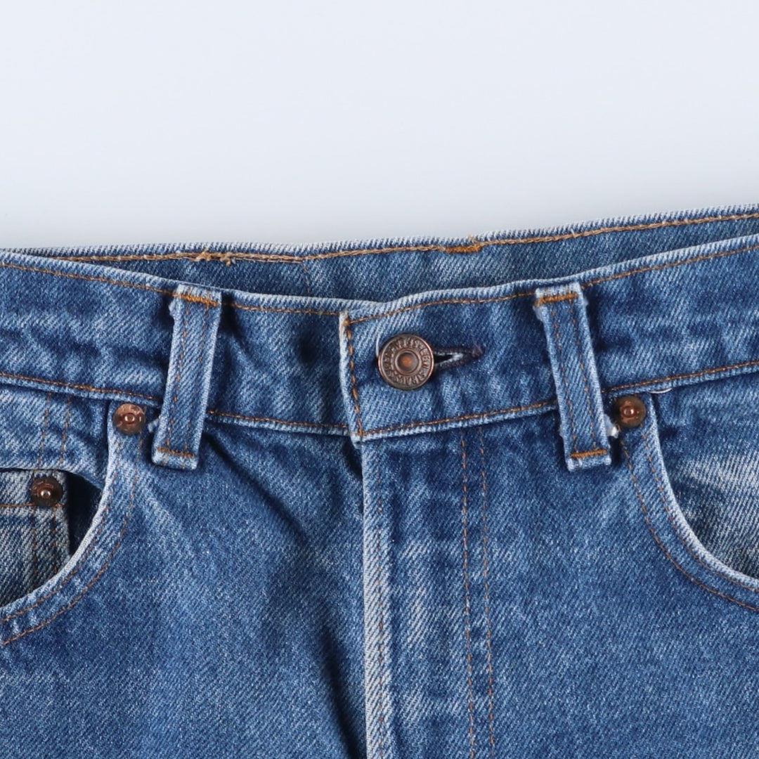 Levi's 505-0217 Straight Denim Pants, Made in USA, Men's Size W31 cotton blue type Vintage Second Hand