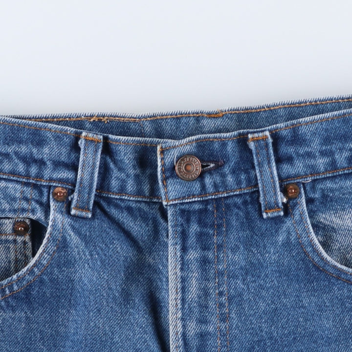 Levi's 505-0217 Straight Denim Pants, Made in USA, Men's Size W31 cotton blue type Vintage Second Hand