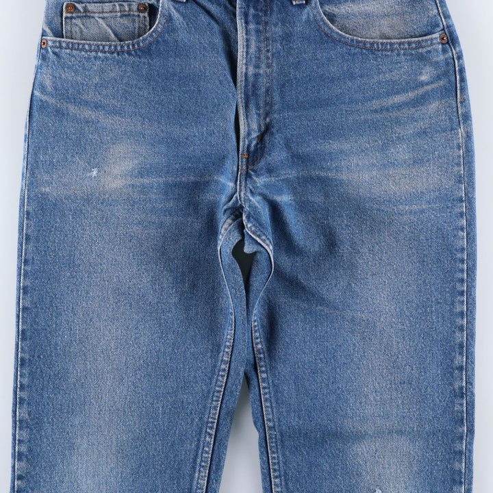 Levi's 505-0217 Straight Denim Pants, Made in USA, Men's Size W31 cotton blue type Vintage Second Hand