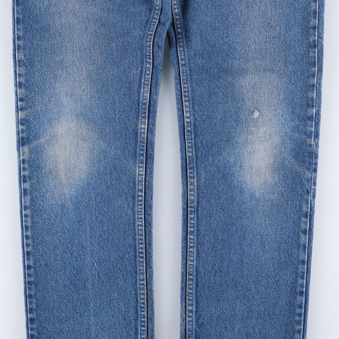 Levi's 505-0217 Straight Denim Pants, Made in USA, Men's Size W31 cotton blue type Vintage Second Hand