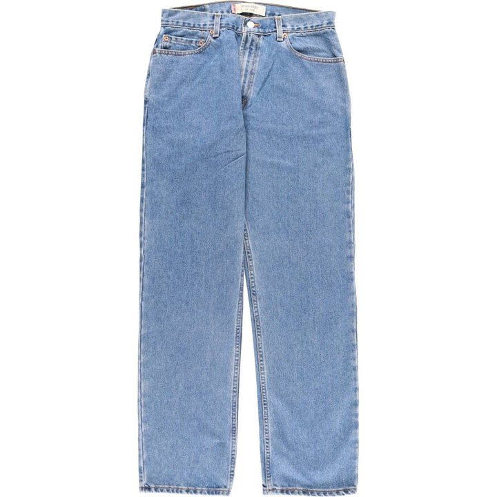 Levi's 505 REGULAR FIT tapered denim pants for men, size w31 cotton blue type Vintage Second Hand