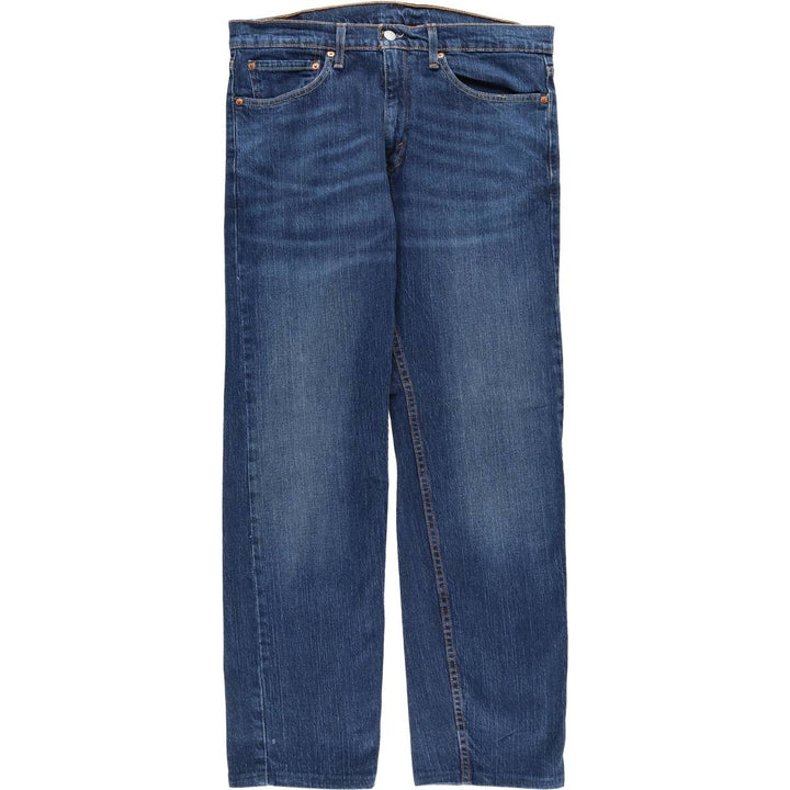 Levi's 505 tapered denim pants for men, equivalent to w35 cotton blue type Vintage Second Hand