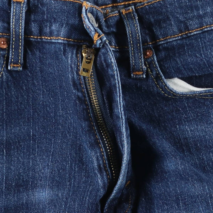 Levi's 505 tapered denim pants for men, equivalent to w35 cotton blue type Vintage Second Hand