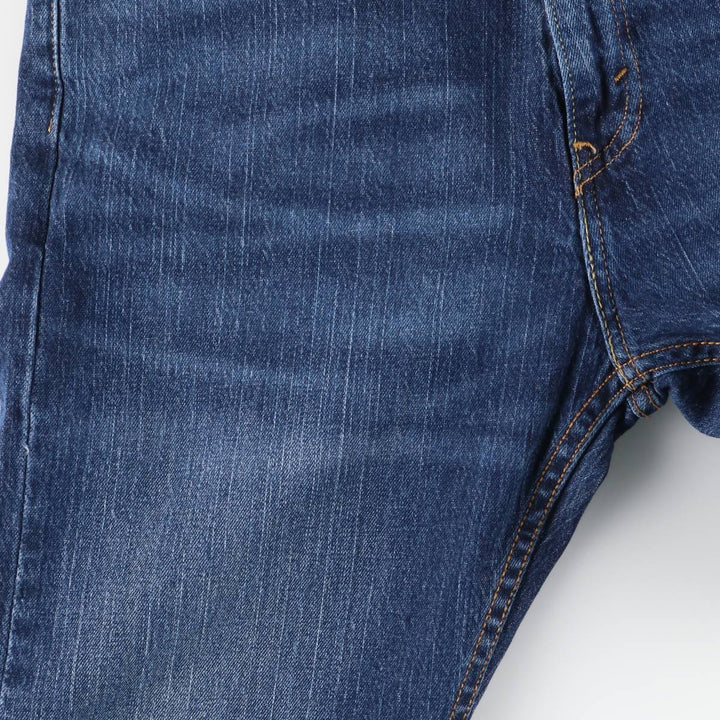 Levi's 505 tapered denim pants for men, equivalent to w35 cotton blue type Vintage Second Hand