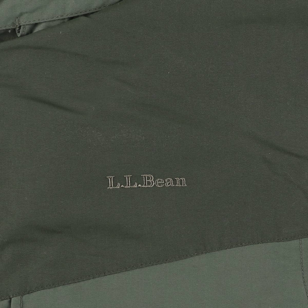 90s-00'S LL Bean OUTDOORS Padded Mountain Jacket, Shell Jacket, Puffer Jacket, Men's Size M Nylon Khaki type Vintage Second Hand