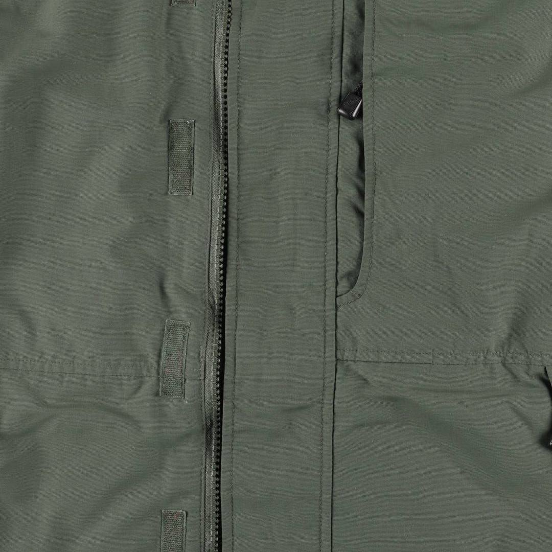 90s-00'S LL Bean OUTDOORS Padded Mountain Jacket, Shell Jacket, Puffer Jacket, Men's Size M Nylon Khaki type Vintage Second Hand