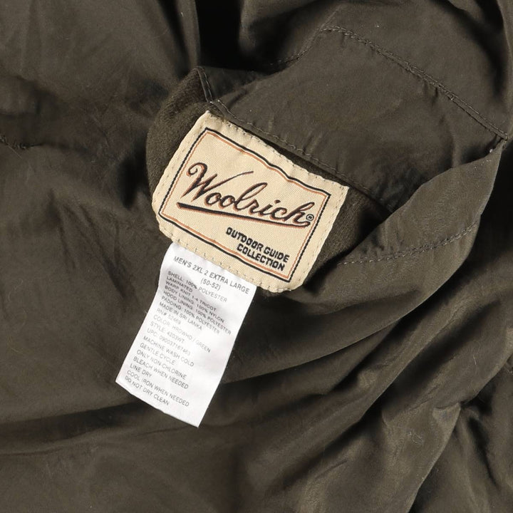 90s-00'S Woolrich Camouflage Pattern Realtree Camo Reversible Padded Puffer Jacket, Men's XXL polyester Khaki type Vintage Second Hand